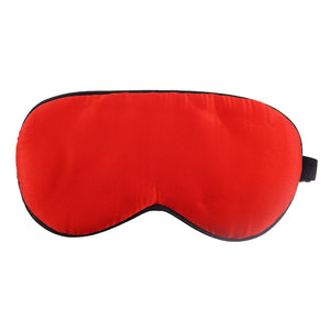 100% Natural Silk Sleeping Eye Mask Eye Shade Sleep Mask Black Mask Bandage on Eyes for Sleeping