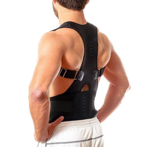 New Magnetic Posture Corrector Neoprene Back Corset Brace Straightener Shoulder Back Belt Spine Support Belt